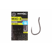 MATRIX MXC-3 BARBLESS PTFE EYED HOOK - SIZE12