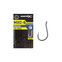 MATRIX MXC-6 BARBLESS PTFE EYED HOOK - SIZE20
