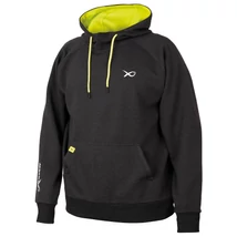 MATRIX MINIMAL BLACK MARL HOODY - LARGE