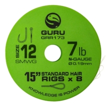 GURU SMWG STANDARD HAIR 15"SIZE 12 (0.19MM)