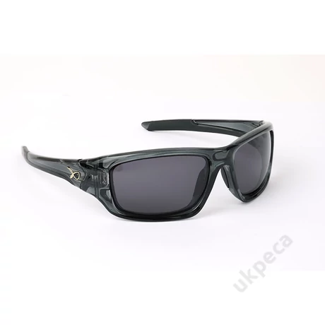 MATRIX POLARIZED SUNGLASSES WRAPS TRANS BLACK/ GREY LENSE