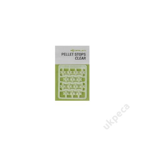 KORUM PELLET STOPS (CLEAR)