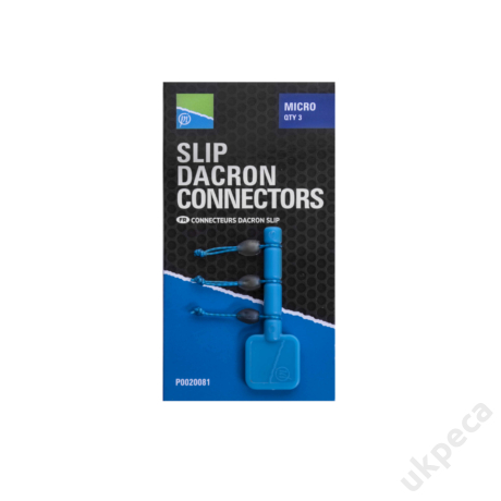 PRESTON SLIP DACRON CONNECTORS - MICRO