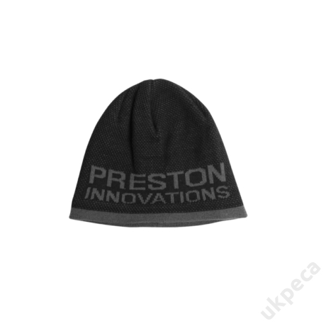 PRESTON BLACK/GREY BEANIE HAT
