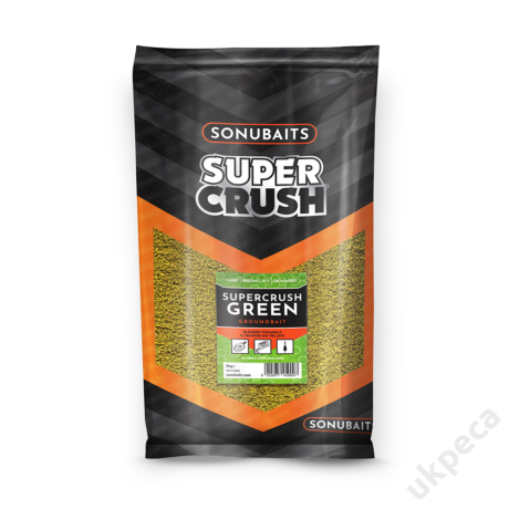 SONU SUPERCRUSH GREEN GROUNDBAIT (2KG)