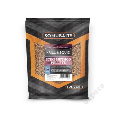 SONU STIKI KRILL &amp; SQUID METHOD PELLETS 2MM