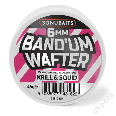SONU BAND'UM WAFTERS - KRILL &amp; SQUID 6MM
