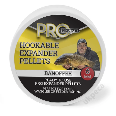 SONU HOOKABLE EXPANDER PELLETS - BANOFFEE 6MM