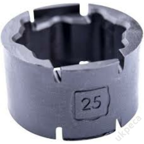 MAP CENTRE CLAMP 25MM INSERT SQUARE